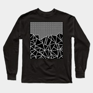 Ab Grid Black Long Sleeve T-Shirt